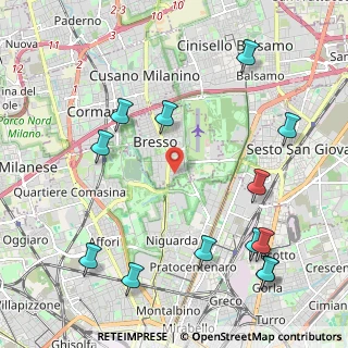 Mappa Via Don Vercesi, 20091 Bresso MI, Italia (2.66154)