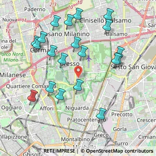 Mappa Via Don Vercesi, 20091 Bresso MI, Italia (2.2635)
