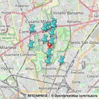 Mappa Via Don Vercesi, 20091 Bresso MI, Italia (1.3625)