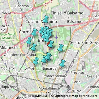 Mappa Via Don Vercesi, 20091 Bresso MI, Italia (1.2685)