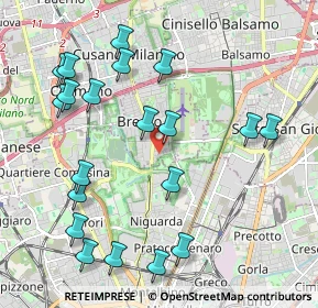 Mappa Via Don Vercesi, 20091 Bresso MI, Italia (2.3155)