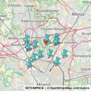 Mappa Via Don Vercesi, 20091 Bresso MI, Italia (3.05786)