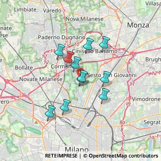 Mappa Via Don Vercesi, 20091 Bresso MI, Italia (2.72818)