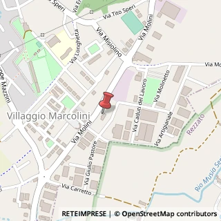 Mappa Via Molini, 51, 25082 Botticino, Brescia (Lombardia)