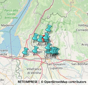 Mappa Via Don A. Sempreboni, 37024 Negrar VR, Italia (8.72692)