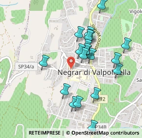 Mappa Via Don A. Sempreboni, 37024 Negrar VR, Italia (0.456)