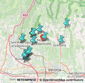 Mappa Via Don A. Sempreboni, 37024 Negrar VR, Italia (6.5435)