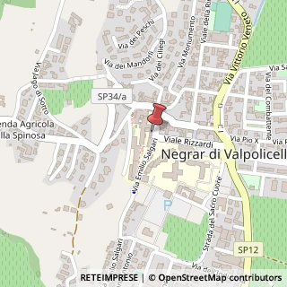 Mappa Via Don Angelo Sempreboni, 5, 37024 Negrar, Verona (Veneto)