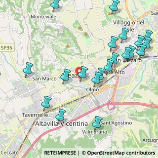 Mappa Via Milano, 36051 Creazzo VI, Italia (2.5365)