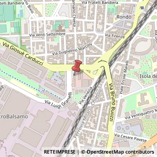 Mappa Via Giosuè Carducci, 43, 20099 Sesto San Giovanni, Milano (Lombardia)