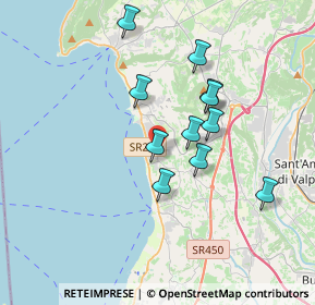 Mappa Via Costabella di Cisano, 37011 Bardolino VR, Italia (3.04818)