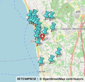 Mappa Via Costabella di Cisano, 37011 Bardolino VR, Italia (1.5125)