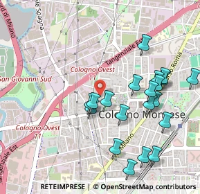 Mappa Via Monte Rosa, 20093 Cologno Monzese MI, Italia (0.517)