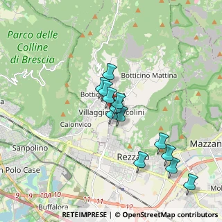 Mappa Via Fratelli Cairoli, 25082 Botticino BS, Italia (1.53923)