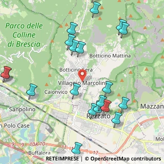 Mappa Via Fratelli Cairoli, 25082 Botticino BS, Italia (2.5815)