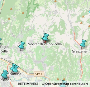 Mappa Via Dell'Autiere, 37024 Negrar di Valpolicella VR, Italia (6.74)