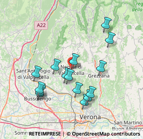 Mappa Via Dell'Autiere, 37024 Negrar di Valpolicella VR, Italia (7.084)