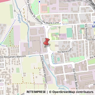Mappa Via Baranzate, 72, 20026 Novate Milanese, Milano (Lombardia)