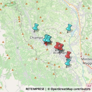 Mappa Via Lago di Molveno, 36072 Chiampo VI, Italia (2.48455)