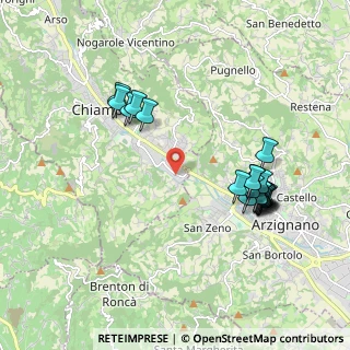 Mappa Via Lago di Molveno, 36072 Chiampo VI, Italia (2.0045)