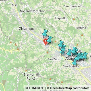 Mappa Via Lago di Molveno, 36072 Chiampo VI, Italia (2.41643)