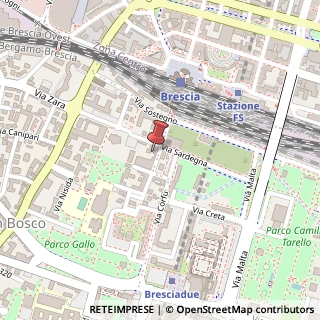 Mappa Via Privata de Vitalis, 32, 25124 Brescia, Brescia (Lombardia)