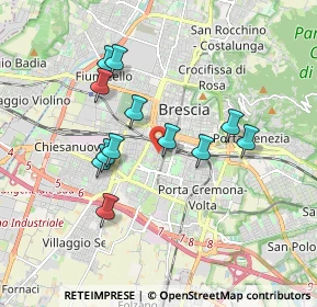 Mappa Via Privata de Vitalis, 25125 Brescia BS, Italia (1.57)