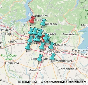 Mappa Via Privata de Vitalis, 25125 Brescia BS, Italia (8.76313)
