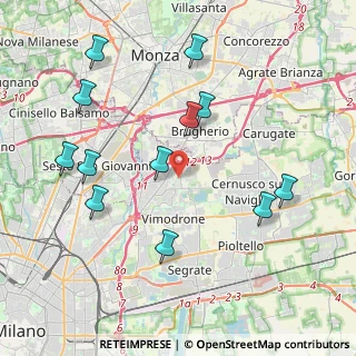 Mappa Via P. Neruda, 20093 Cologno Monzese MI, Italia (4.34083)