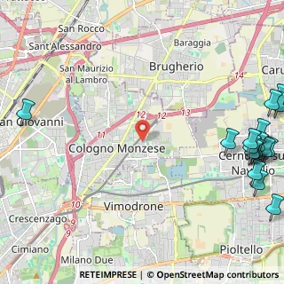 Mappa Via P. Neruda, 20093 Cologno Monzese MI, Italia (3.58235)