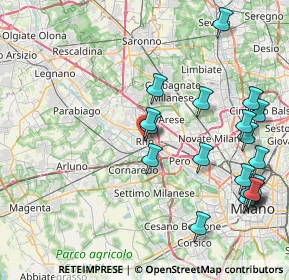 Mappa Via Martiri della Libertà, 20016 Rho MI, Italia (9.694)