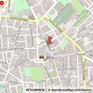 Mappa Via Madonna, 45, 20017 Rho, Milano (Lombardia)
