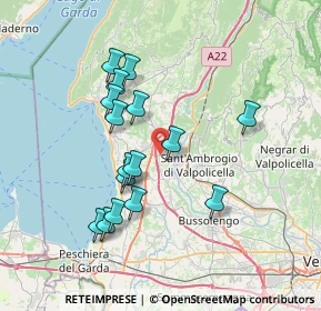 Mappa Località Naiano S, 37010 Cavaion veronese VR, Italia (6.65625)