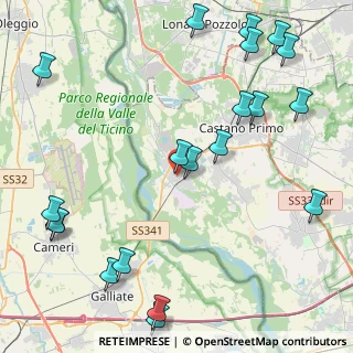 Mappa Via S. Vincenzo, 20029 Turbigo MI, Italia (5.765)
