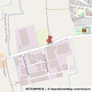 Mappa Via treviglio, 24040 Pagazzano, Bergamo (Lombardia)