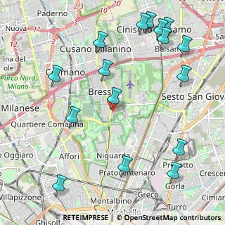 Mappa Via Don Ernesto Vercesi, 20091 Bresso MI, Italia (2.68188)