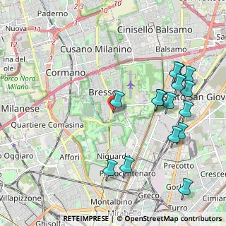 Mappa Via Don Ernesto Vercesi, 20091 Bresso MI, Italia (2.37467)