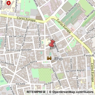 Mappa Via Asilo, 15, 20017 Rho, Milano (Lombardia)