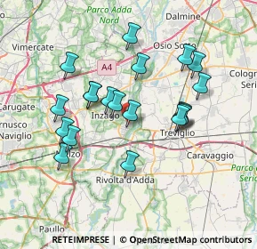 Mappa Via A. Tornaghi, 20062 Cassano d'Adda MI, Italia (6.6265)