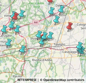 Mappa Via G. Casati, 20062 Cassano d'Adda MI, Italia (9.775)