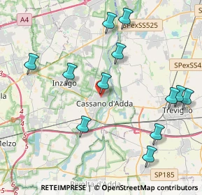 Mappa Via A. Tornaghi, 20062 Cassano d'Adda MI, Italia (4.55667)