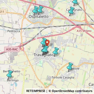Mappa Via Trepola, 25039 Travagliato BS, Italia (2.33)