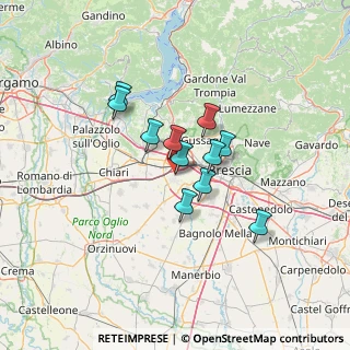 Mappa Via Trepola, 25039 Travagliato BS, Italia (9.46364)