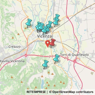 Mappa Via della Rotonda, 36100 Vicenza VI, Italia (3.25333)