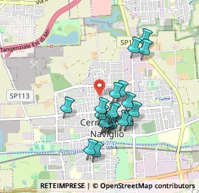 Mappa Via Visconti, 20063 Cernusco sul Naviglio MI, Italia (0.769)