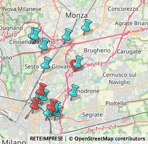 Mappa Viale Romagna, 20093 Cologno Monzese MI, Italia (4.42)