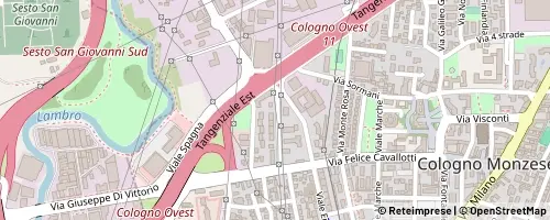 Mappa Cologno Monzese