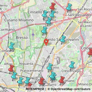 Mappa C.C. Sarca, 20099 Milano MI, Italia (3.295)