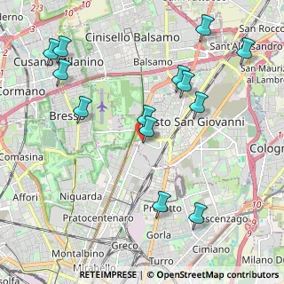 Mappa C.C. Sarca, 20099 Milano MI, Italia (2.33462)