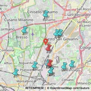 Mappa C.C. Sarca, 20099 Milano MI, Italia (2.40385)